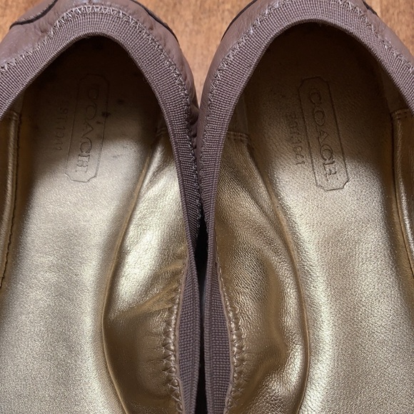 Coach “Denise” Loafers in Cobblestone - Picture 9 of 10